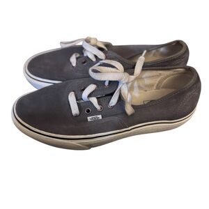 Vans Gray Canvas Sneakers GUC